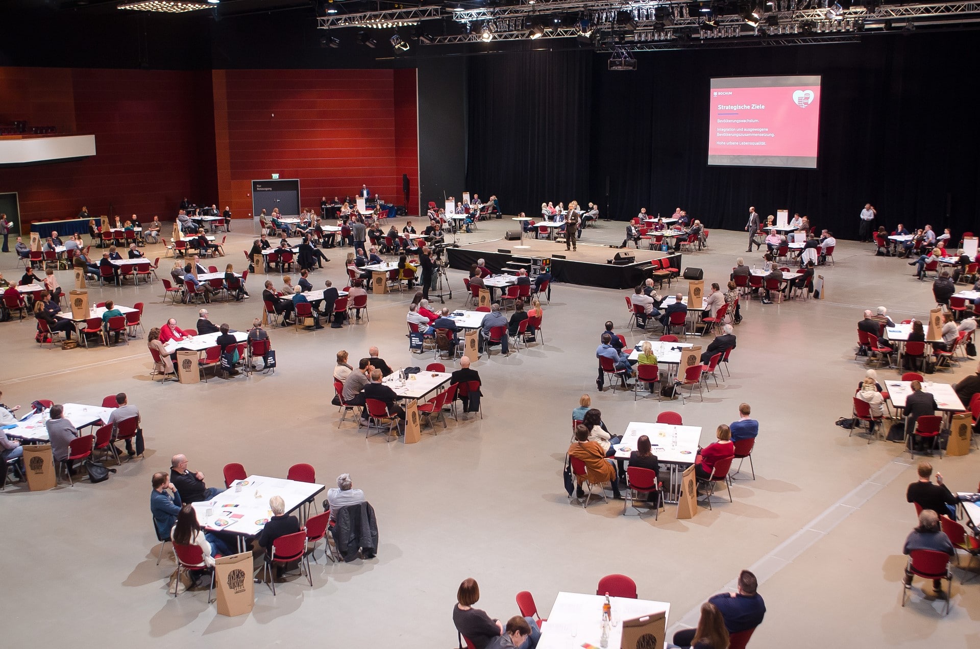 Bürgerkonferenz am 11.02.2017 im RuhrCongress in Bochum. +++ Foto: Lutz Leitmann/Stadt Bochum, Referat für Kommunikation