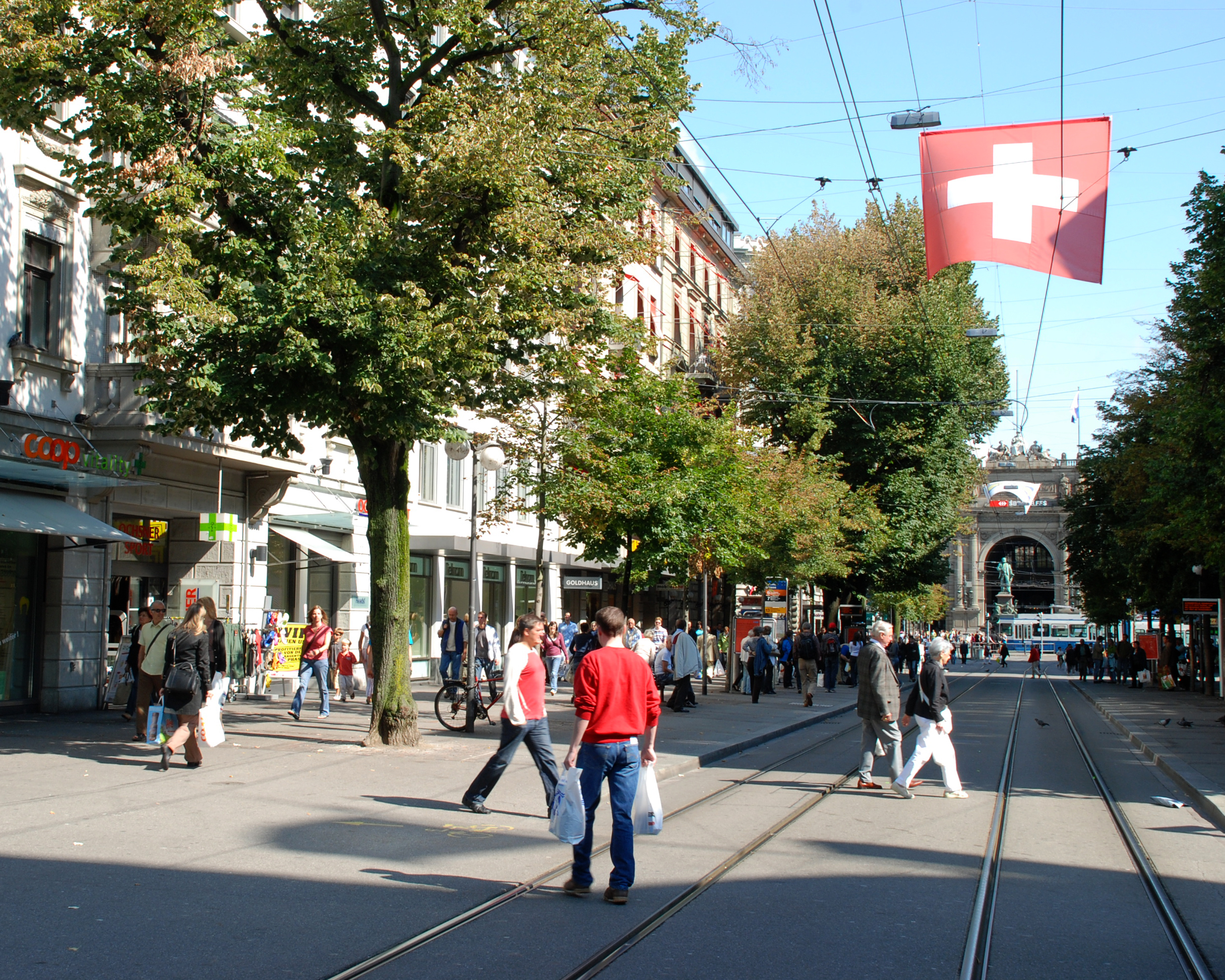 street in switzerland