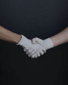 shaking hands